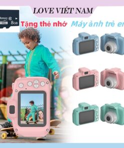 （🎁Quà tặng）[Tặng thẻ nhớ]Máy Ảnh Mini Kỹ Thuật Số Digital Camera HD Hoạt Hình Phù Hợp Với Trẻ Em- CLUBLU