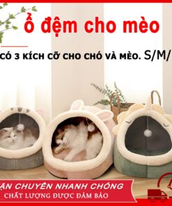 😻Ổ Đệm Cho Mèo,Giường mèo bông PP mềm mại, an toàn và thoáng khí